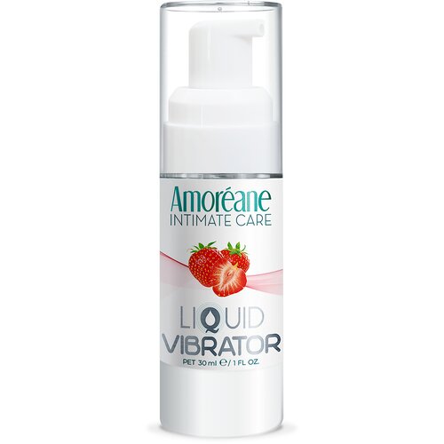 AMOREANE lubrikant Liquid Vibrator Strawberry Cene