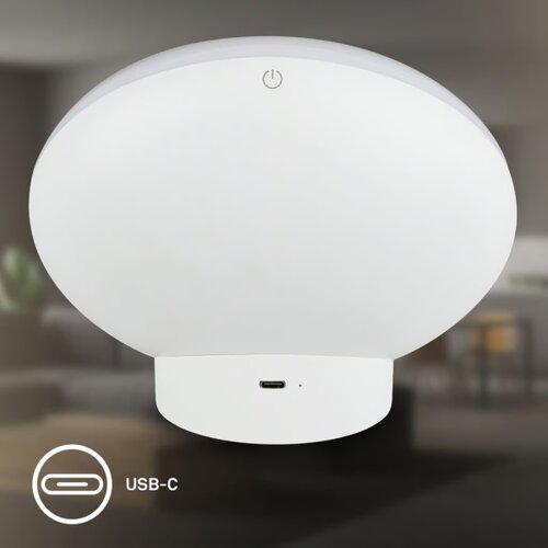 BRILO LED RGBIC prigu&amp;scaron;iva stona lampa TARA LED/6W/230V 3000-6500K bela + daljinski upravljač Slike