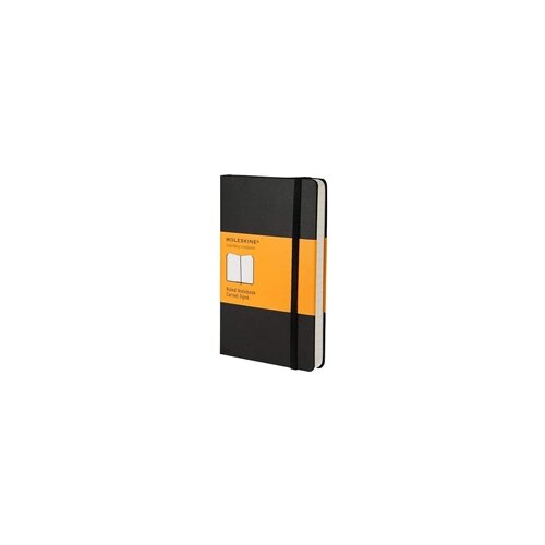 Moleskine Džepna bilježnica tvrde korice, crna - crte Cijene