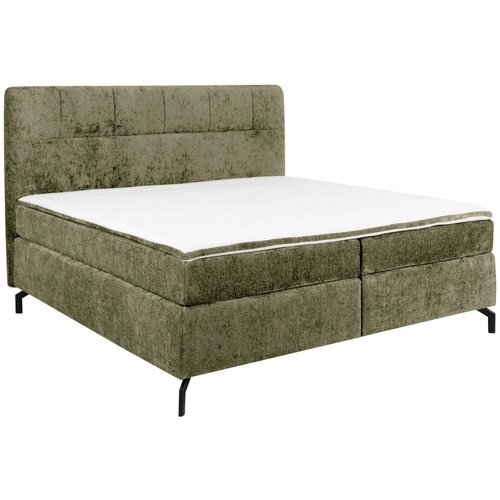 Esposa POSTELJA BOXSPRING 160 cm x 200 cm , tekstil zelena Cene
