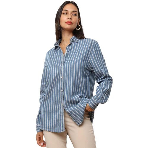 La Modeuse Srajce & Bluze 71805_P166120 Modra Cene