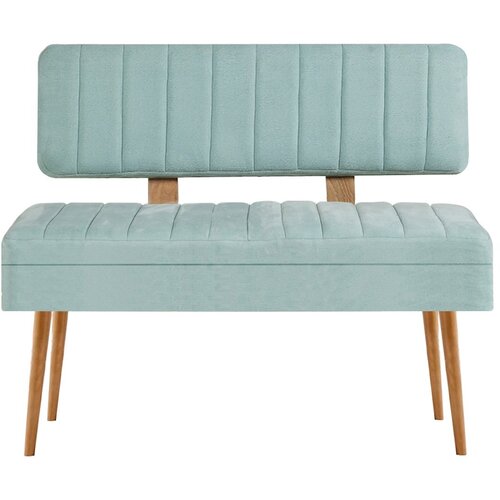 Hanah home Trpezarijska klupa Vina 0400 110x85x36cm Menta Slike
