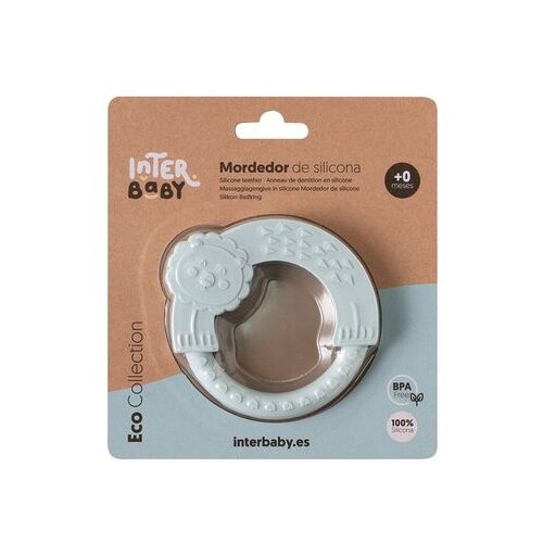 Interbaby Silikonski grickalica za bebe Blue Grey Cijene