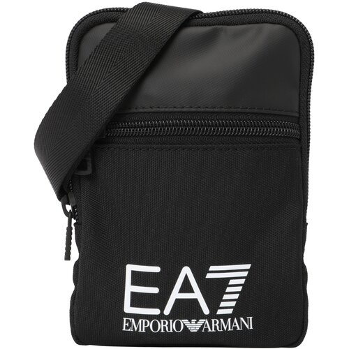 Ea7 Emporio Armani Torba preko ramena crna / bijela Cijene