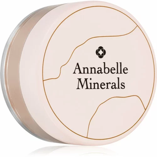 Annabelle Minerals Radiant Mineral Foundation mineralni puder u prahu za sjaj lica nijansa Pure Light 4 g