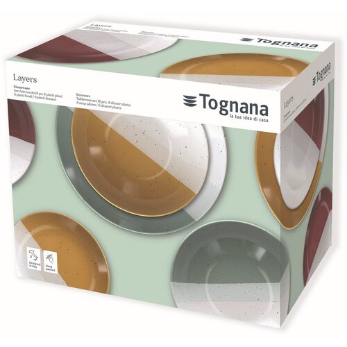 Tognana set tanjura layers gi-ve-ma 18/1 Slike