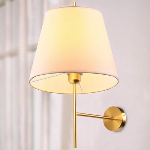  Zidna lampa ELENA 1xE27/20W/230V bela Slike