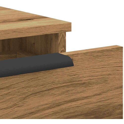 VidaXL Zidni ormarić Artisan hrast 102x30x20 cm izrađeno drvo Slike