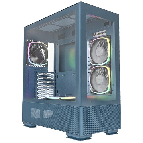 MONTECH SKY TWO, Midi-Tower - blue Cijene