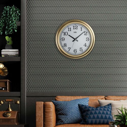 Wallity Zidni sat Royal, 46x46 cm, Zlatne boje Cene