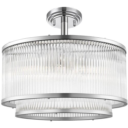 Zuma line C0528-05H-F4AC - Luster na šipci SERGIO 5xE14/60W/230V hrom Cene