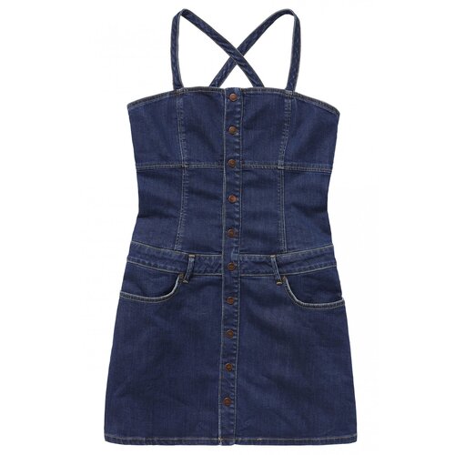 Pepe Jeans Dress Flame Pl952698 Dark - Women Slike