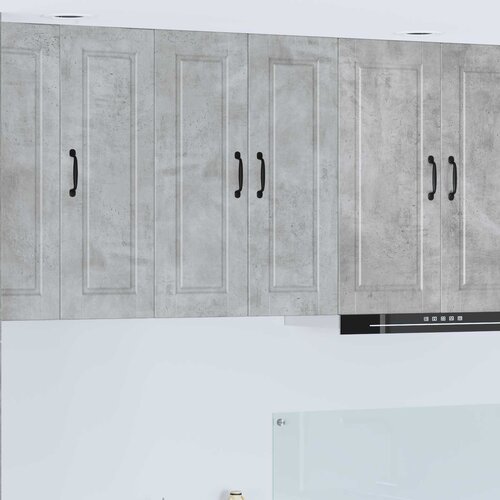  Ormar za Zid Betonski sivi 60 x 31 x 80 cm Konstruirano drvo Cene