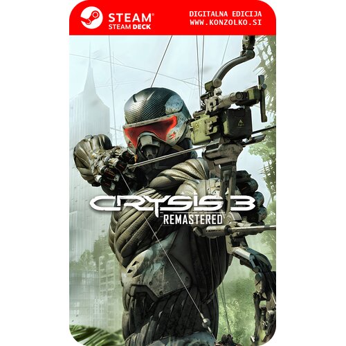  Crysis 3 Remastered - Steam koda brez škatlice (WINDOWS PC | STEAM DECK) Cene