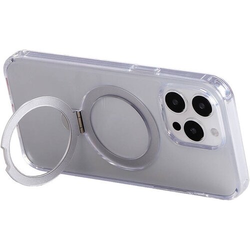 Joyroom Magnetni zaščitni ovitek za telefon z držalom JR-BP004 za iPhone 15 (prozoren), (21522486) Cene