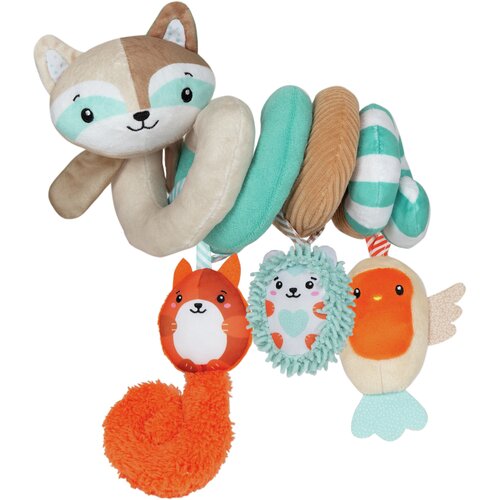 Clementoni soft spiral happy animals viseća igračka za bebe Slike