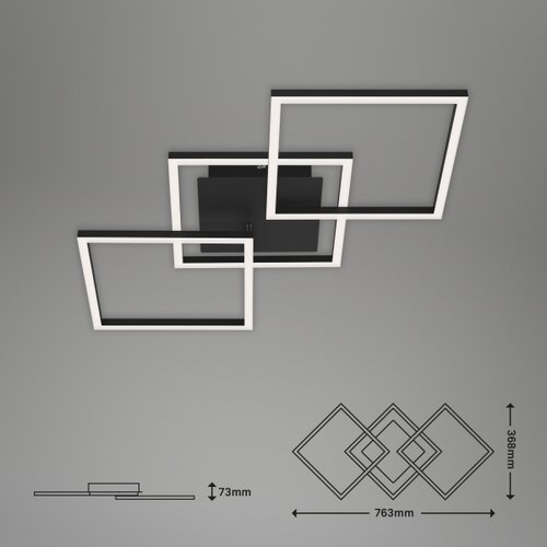 BRILO led prigu&amp;scaron;iva plafonska svetiljka frame LED/30W/230V Slike