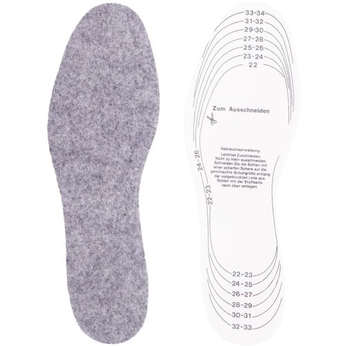 Yoclub Kids&amp;#039;s Shoe Insoles Felt + Latex 2-Pack OIN-0006U-A1S0 Slike