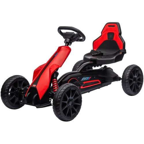 HOMESTAR Pedalni gokart 100x58x58,5 cm rdeč, (5000227741) Cene