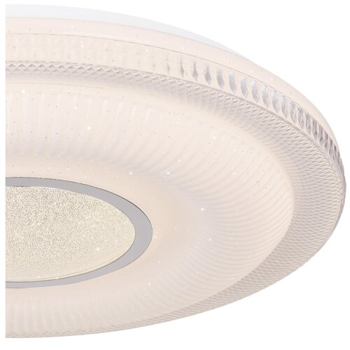  LED stropna svetilka Magnifique (Premer: 50 cm, 30 W, Krom, Bela) Slike