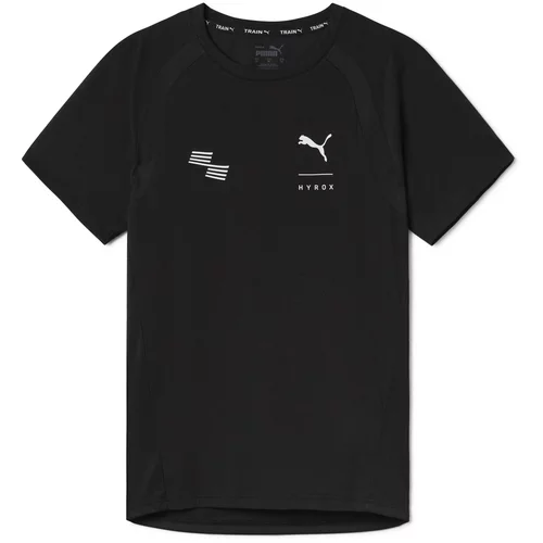 Puma Tehnička sportska majica 'HYROX|Ultrabreath' crna / bijela