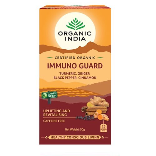 Organic India immuno guard čaj, 25 kes, organic india Cene