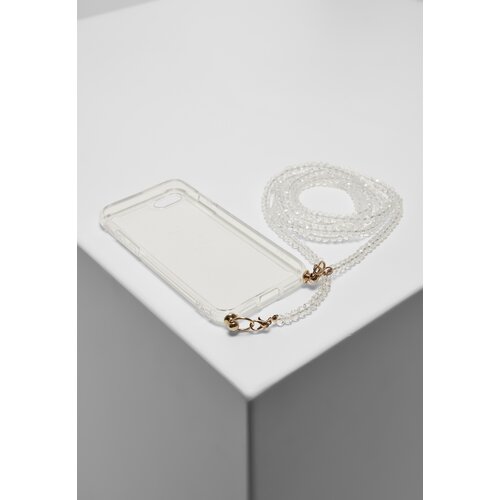 Urban Classics Accessoires Phone Case with Pearl Necklace I Phone 6/7/8 Transparent Slike