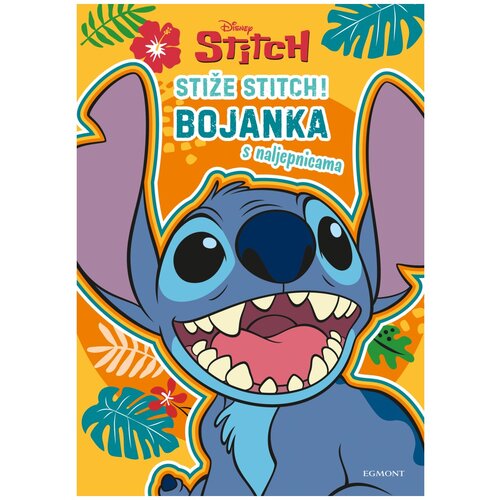 Egmont BOJANKA S NALJEPNICAMA STIŽE STITCH Slike