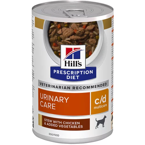 Hill’s Prescription Diet c/d Multicare Urinary Care Stew s piletinom za pse - 12 x 354 g