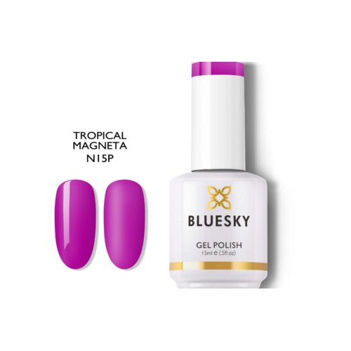  BLUESKY TRAJNI LAK TROPICAL MAGENTA 15ML Cene