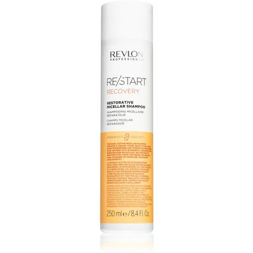 Revlon Professional Re/Start Recovery micelarni šampon za poškodovane in krhke lase 250 ml