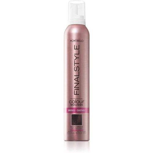 Montibello FINALESTYLE Color mousse pena za barvanje za intenzivnost barve las Brown - Castano 320 ml Slike