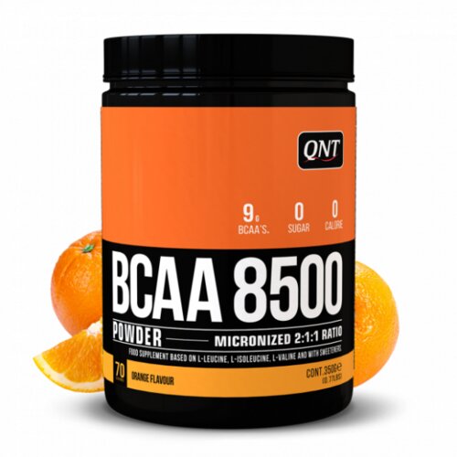 QNT Dodatak ishrani BCAA 8500, Ukus Narandža, 350g Slike