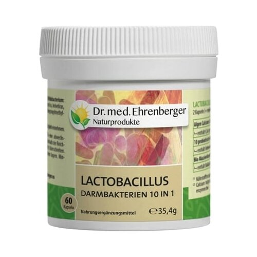 Dr. med. Ehrenberger - bio in naravni izdelki lactobacillus darmbakterien 10v1 Cene