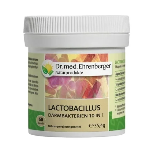Dr. med. Ehrenberger - bio in naravni izdelki lactobacillus darmbakterien 10v1