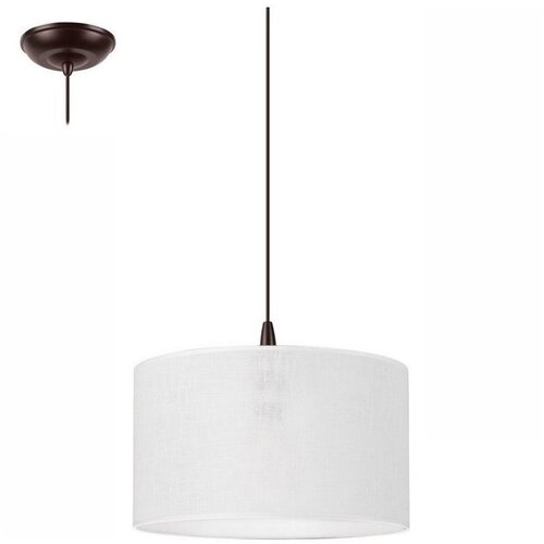  LED luster na sajli NOEL 1xE27/60W/230V bela Cene