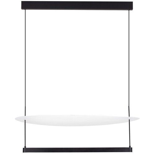 Nova Luce Bijela/mat crna LED viseća svjetiljka aluminijska s mogućnosti zatamnjivanja &oslash; 80 cm Diona &ndash; Cijene