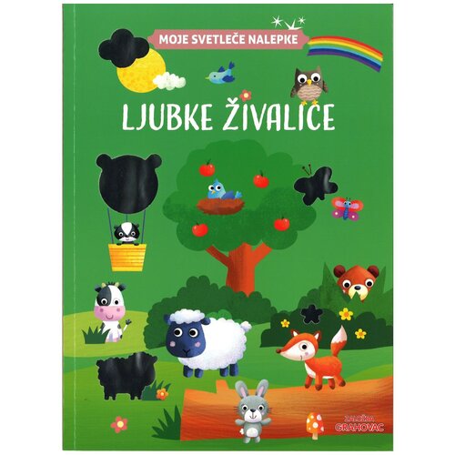 Grahovac Moje svetleče nalepke, Ljubke živalice Slike