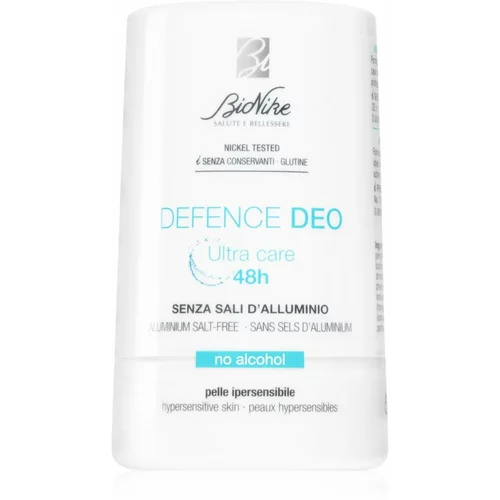 BioNike Defence Deo dezodorant roll-on brez aluminijevih soli za občutljivo kožo 48h 50 ml