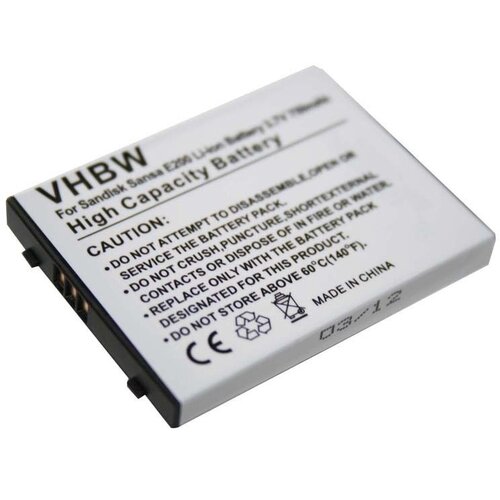 VHBW Baterija za Sandisk Sansa E200 / E250 / E280, 750 mAh Cijene