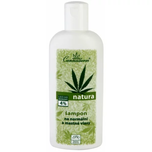 Cannaderm Natura Shampoo for Normal and Oily Hair šampon s uljem kanabisa 200 ml