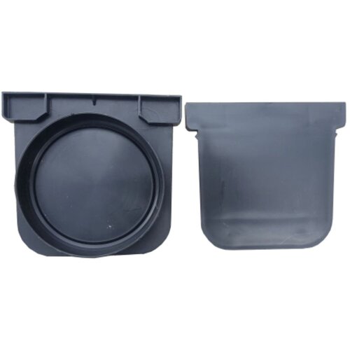  Bocni zatvarac garazne kanalice 130x120 [crna,set] Cene