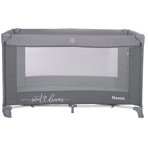 Lorelli prenosivi krevet noemi 1 nivo - cool grey star ( 10080542216 ) Slike