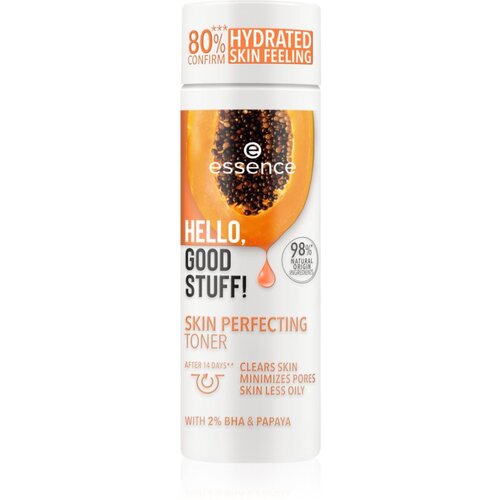 Essence Hello, Good Stuff! 2% BHA &amp;amp; Papaya normalizirajući tonik za smanjenje lučenja sebuma 30 ml Slike