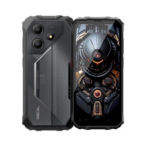 OSCAL Smart Rugged MARINE II , 6.56" OC/8GB/256GB/16MP/11000mAh IP69K Black Cene