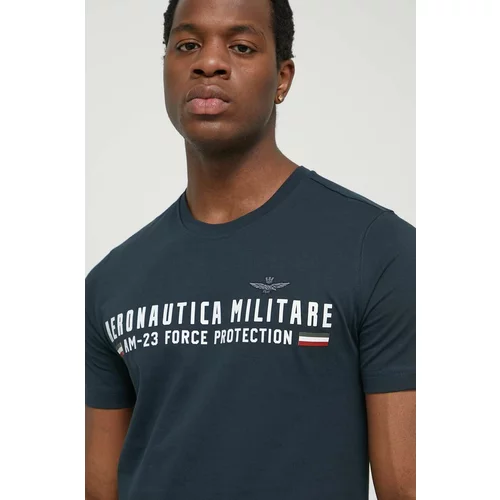 Aeronautica Militare Pamučna majica za muškarce, s tiskom