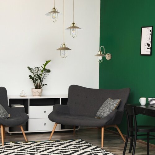 Rabalux nesrin,zidna lampa, E27 1x40W,zlato XNMM3A6 Slike
