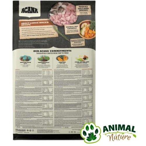 Acana Adult Large breed, potpuna hrana za odrasle pse velikih pasmina, 17 kg Slike