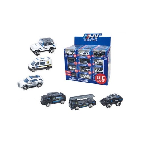 1:64 metalni autic -policija 1/48 7-h332422 ( 62194 ) Cene