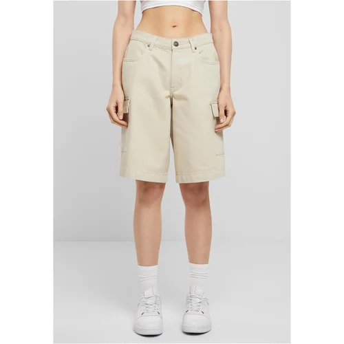 Urban Classics Women's cargo shorts beige